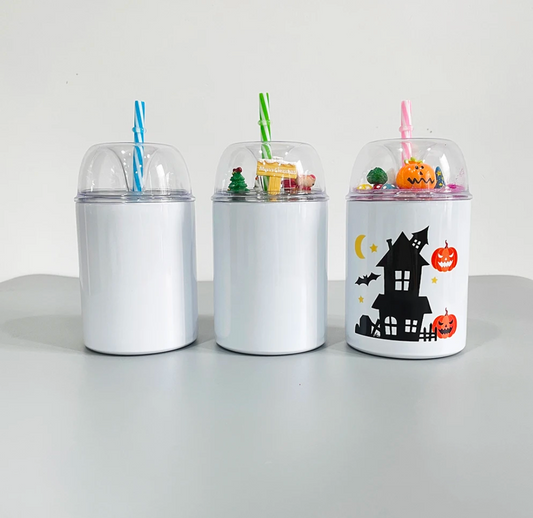 10oz Sublimation Tumbler with Duo Lid