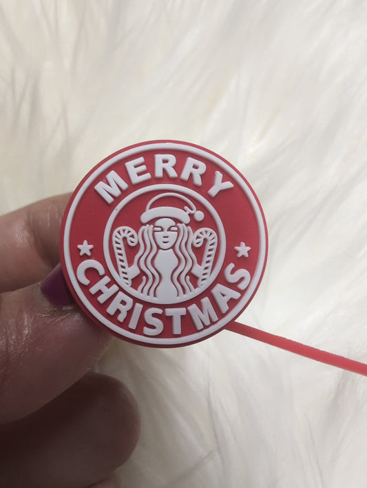 Red merry Christmas Starbucks